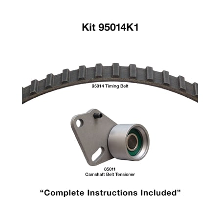 Dayco 82-92 Ford/Mercury/Merkur 2.0/2.3L Timing Belt Kit, 95014K1 95014K1